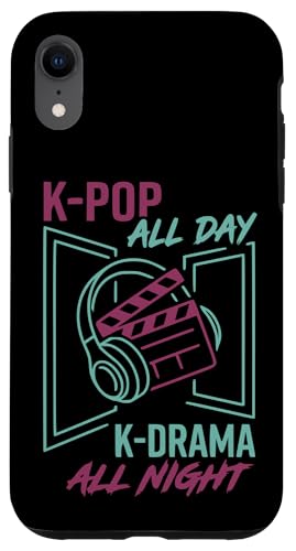 K-Pop All Day K-�h���} �I�[���i�C�g ��������؍��f�U�C�� �X�}�z�P�[�X iPhone XR �p