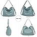 Large Crossbody Bags Ladies Shoulder Handbags Purse and Wallet Set for Women Totes Hobo Purses SkyBlue