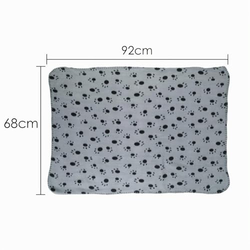 Miniatura 2 de Digiflex - Mantas De Peluche Grandes Para Perros, Gatos, Conejitos Y Otros Animales De Compañía, Una Buena Adición A La Cama De Tu Mascota, Multicolor, 3 Unidades, 70 X 100 Cm