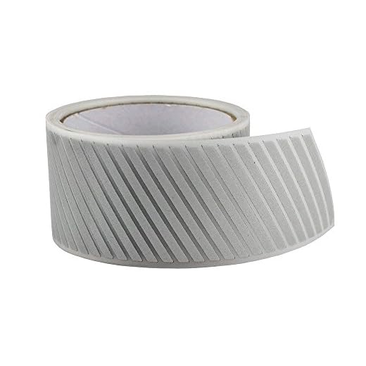JINBING 2" Safety Silver Reflective Iron on Fabric Clothing Tape Stripe Heat Transfer Vinyl Film M02 (2" x 33ft)