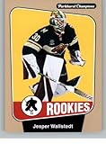 2024-25 Parkhurst Champions #256 Jesper Wallstedt RC Rookie Card Minnesota Wild Official Hockey Card in Raw (NM or Better) Condition