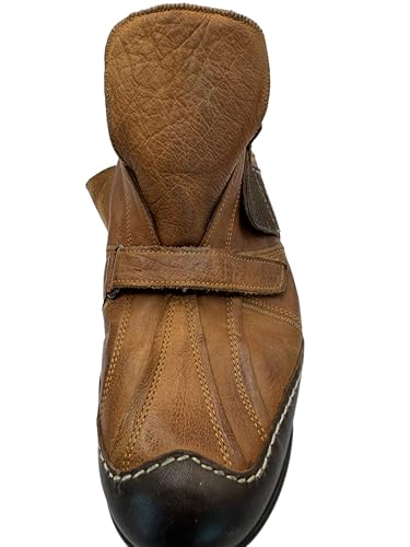 Frontiera Italian Leather Shoe (Brown)3