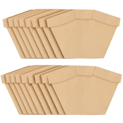 15 Pack Type BP Vacuum Bags for Hoover C2401 Shoulder Vac Pro Commercial Backpack Vacuum, Replacement Paper Bags Fits 401000BP 1KE2103000