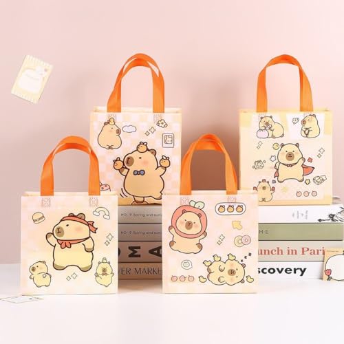 Décorations de fête d'anniversaire avec sacs cadeaux Capybara