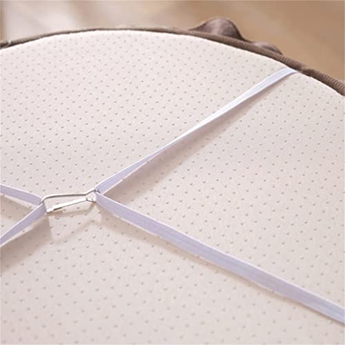 Coussins de chaise ronds pour soulager les assises dures de cuisine et tabouret de bistro - 4