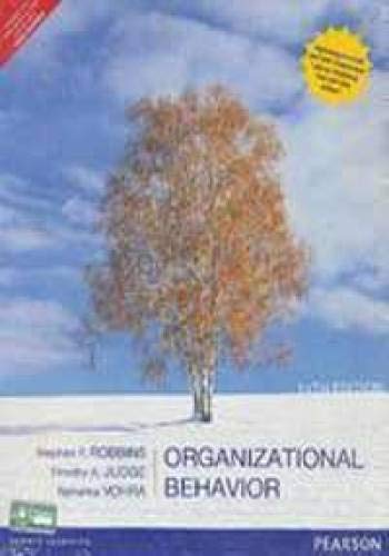 Organizational Behavior 8131760936 Book Cover