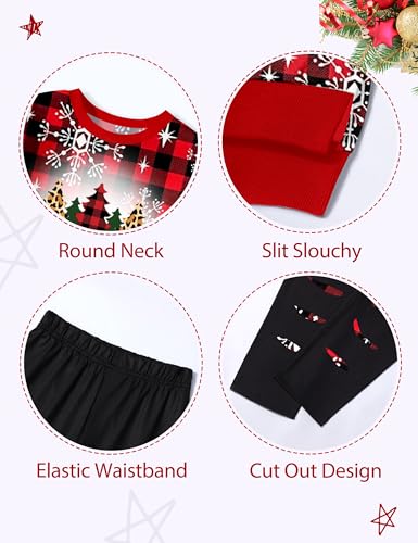 Image of Girls Clothes, Girls Outfits Tie Dye Sweatshirt Tops and Leggings Sweatpants 2 Piece Fall Winter Clothes Set 6-16T