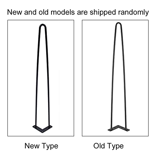 Derclive 28" Hairpin Furniture Legs Heavy Duty Coffee Table Legs Home Diy Projects 4Pcs #TOP6