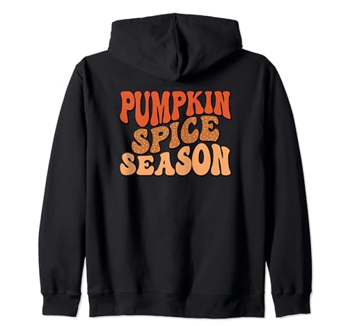 Pumpkin Spice Season Everything Coffee Latte Autunno Lover Top Felpa con Cappuccio
