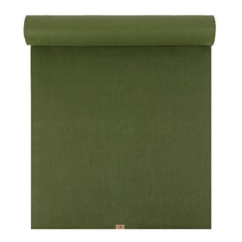 Tapis de yoga 6 mm vert Phoenix : tapis de sol antidérapant gym et pilates