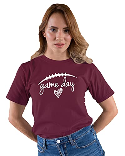 Go All Out Adult Game Day Football T-Shirt2