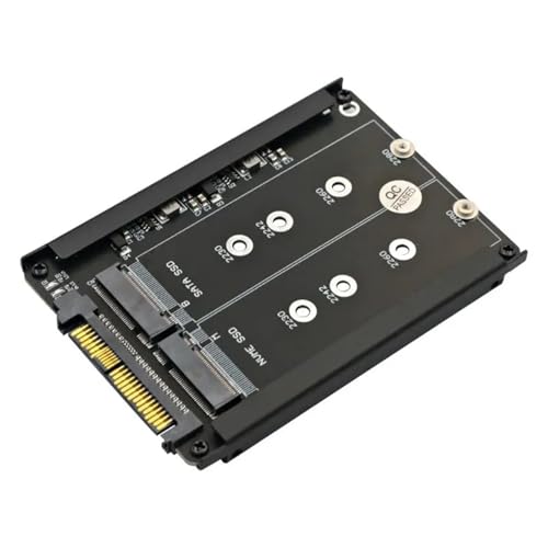 Adaptador Caja Externa M.2 NGFF/MSATA a SATA3 SSD 2.5" miniatura 2
