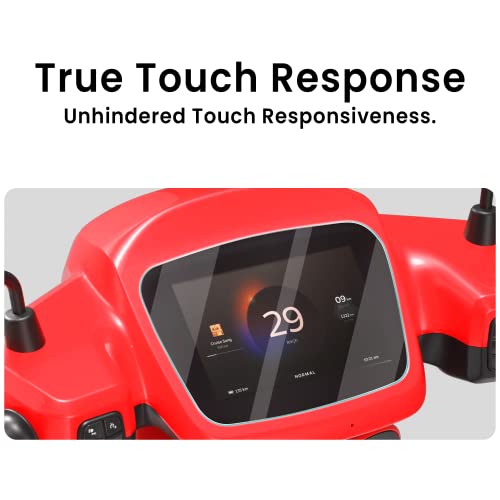 Image of FIRST MART Screen Guard for Ola S1 / S1 Pro /Ola S1 Air Electric Scooter, Full Screen Protector with Installation Kit, HD Clear Display Protection, Scratch Resistant - Pack of 2