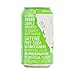 New Wave Soda Natural Fruit Soda Can Juice - Healthy Soda Apple Caffeinated Sparkling Water | Vegan, Gluten-Free, BPA-Free, Recyclable - 12 Count