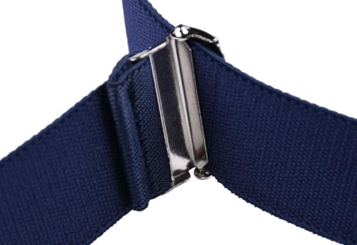 Image of Suspenders for Men with Snap Hooks Adjustable 1.4 inch Wide