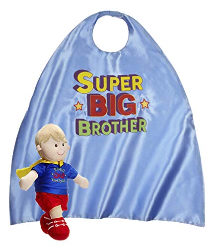 Ganz Big Brother Kit Super Big Brother Plush Doll with Super Big Brother Child Size Hero Cape