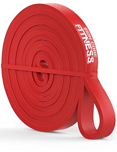 Assisted Pull up Bands Resistance Long Light for Men and Women. Red Mobility Strength Training Exercise Crossfit Yoga fitness band