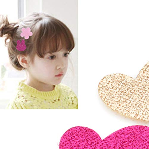 Minkissy 831505U3142W Magic Hair Sticker, 24Pcs Heart Shaped Magic Paste Pad Hair Fringe Grippers Colorful Magic Bangs Hair Pad Hair Styling Accessorie thumb #7