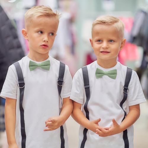 Pluvyze 1 Stück Fliege Grün Herren Grüne Fliege Herren Hochzeit Fliege Fliege Herren Fliege Mintgrün Herren Und 1 Stück Grün Einstecktuch