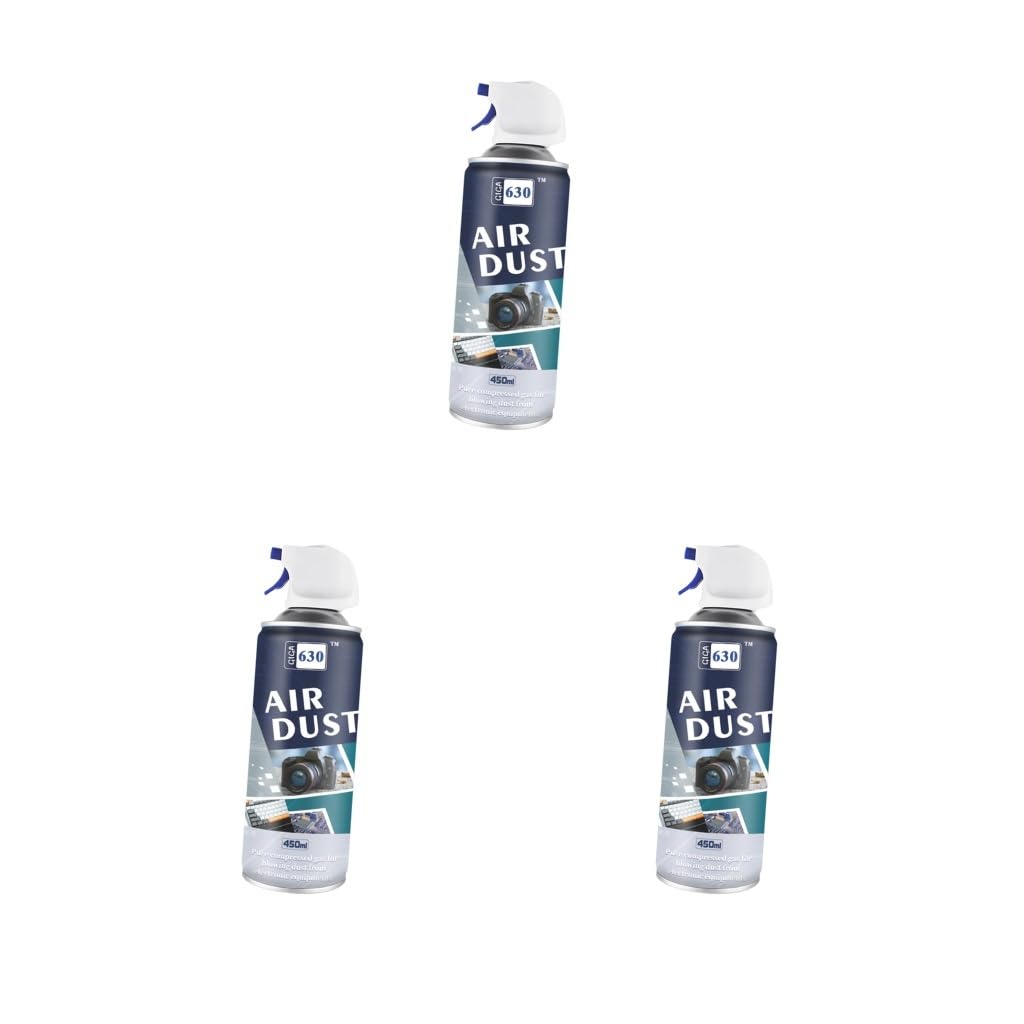 Lot de 3 dépoussiéreurs PC et console de jeux de 400ml - 8