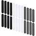 48 Pieces Hat Size Reducer Hat Sizing Tape Foam Reducing Tape Hats Tape Caps Sweatband, Tighten Reducing Tape Men and Women's Hats (Black, White, Gray)