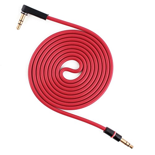 iMobile Vervangende Kabel voor Dr Dre Monster Beats Hoofdtelefoon Set (Solo, Studio en PRO) 130 cm Rood - Image 3