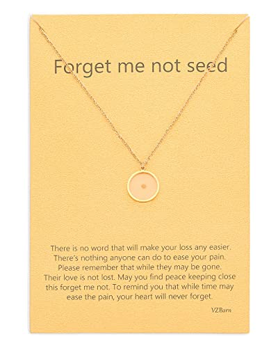 Miscarriage Gifts for Mothers Circle Pendant Necklace Comfort Memorial Loss Women Sympathy Inspirational Jewelry