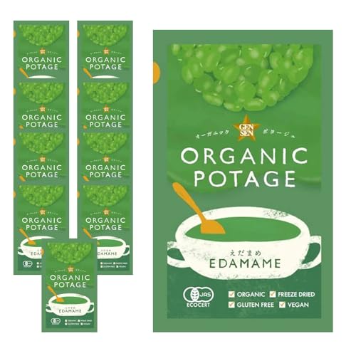 �C���X�^���g�X�[�v ���v120�H�bORGANIC POTAGE �����܂� 12�H×10�Z�b�g�b�L�@JAS �t���[�Y�h���C �}���|�^�[�W�� �����d���� �I�[�K�j�b�N�X�[�v