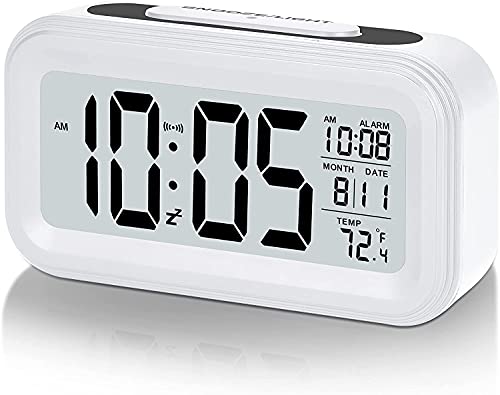 La mejor comparación de Despertadores electrónicos Top 5. 44 YOU ER MEI Reloj Despertador Digital, Despertadores Electrónicos con Función Snooze,Temperatura ℉/℃, conmutable de 12/24 Horas, fácil operación, niños, Cama,...