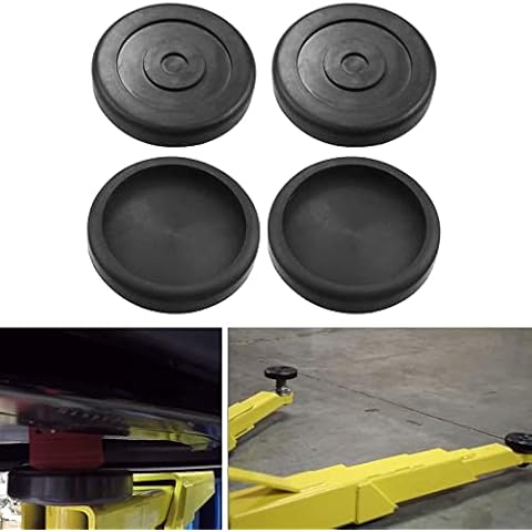 Bolaxin Round Rubber Arm Pads for BENDPAK DANNMAR Lift Set of 4 HD Slip on # 5715017 Cover