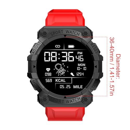 Relógio inteligente com pedômetro | Relógios inteligentes para adolescentes pedômetros em tempo real