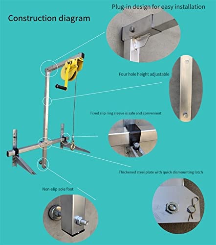 Herramienta de izado para instalación de aire acondicionado miniatura 4