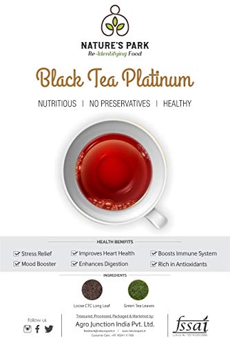 Image of Nature's Park Black Tea Platinum Premium Blend of Black Tea CTC Pack of 500gm