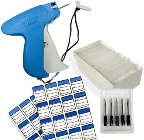 Kit Aplicador de Tag+ 1000 Etiquetas + 5 Agulhas + 5000 Pins Apli...