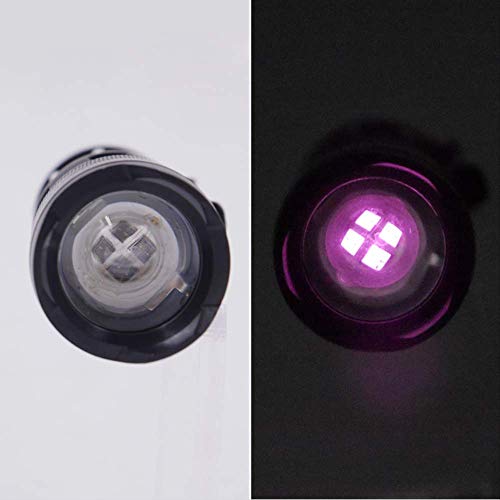 Lampe torche IR 940nm zoomable BAJIE avec LED 3Core pour vision nocturne AA