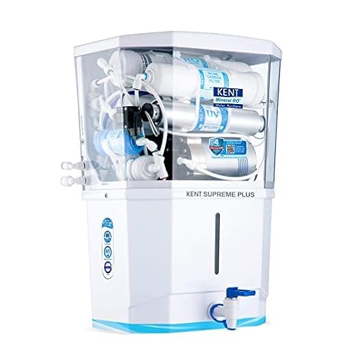 Top 10 Best Kent RO Water Purifiers in India | Kent RO Price Comparison 63 KENT Supreme Plus 2020 (11112), Zero Water Wastage, Wall Mountable, RO + UV + UF + TDS Control + UV in Tank, 8 L Tank, White, 20 LPH Water Purifier (PACK OF 1)