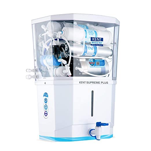 KENT Supreme Plus 2020 (11112), Zero Water Wastage, Wall Mountable, RO