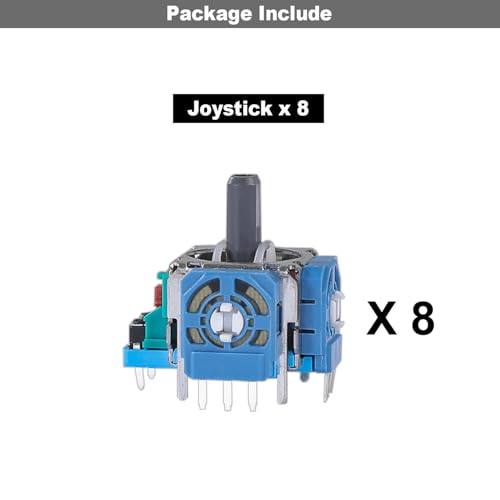 Ikpek Lot de 8 joysticks de rechange pour manette DualSense PS5, capteur analogique 3D, module à bascule pour manette de Playstation 5 – vue 6