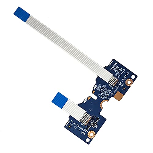 Componente placa de botón táctil de repuesto LS-C702P para ordenador HP 15 2