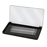 Custodia porta aghi magnetica con coperchio trasparente, scatola porta aghi da cucito con ...