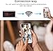 Wyfijwia Camera Clock-Full HD 1080P Wireless with Night Vision, Hidden Camera with Motion Detection, 160° Ultra-Wide Angle 2.4/5Ghz