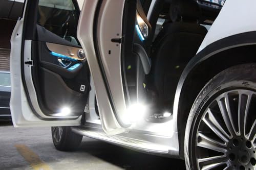 Luz LED Blanca para Puerta iJDMTOY Compatible Mercedes CLA CLS miniatura 3