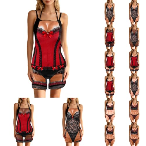 Halloween Sexy Funny Coffee Apron for Women 3D Bikini Print Lingerie Aprons