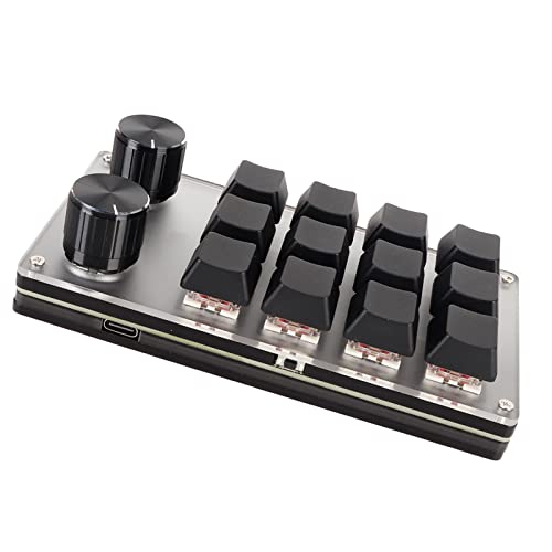 Clavier macro Plug and Play à interrupteur rouge pour raccourcis personnalisés