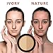 2024 New Mushroom Head Air Cushion CC cream,Air Cushion beauty Waterproof BB Cream Foundation,Face Makeup Base Full Coverage Long Lasting Matte Concealer CC Cream(Natural)