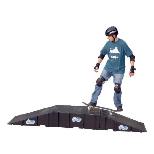 Landwave Skateboard Starter Kit with 2 Ramps and 1 Deck
