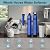 48,000 Grain Whole House Water Softener with Carbon Filter Tank - Digital Metered Control Water Softener System for 3-4 Bathrooms