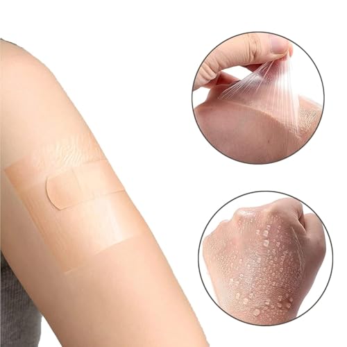 Image of ARTIBETTER Transparent Stretch Adhesive Bandage | Waterproof Clear Film Dressing Tape | Flexible Second-Skin Protective Wrap for Daily Use | Cut-to-Size Adhesive Tape Roll (1 Pc) (5cmx5m)