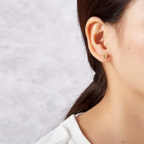 Philip Jones 18k Gold Plated Love Knot Set - Image 4