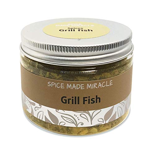 Spice Made Miracle Kruidenmix Grill - de beste kruiden voor vissoep, gegrilde visgerechten, Stoofschotels - Spice Rub…